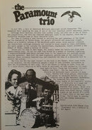 The Paramount Trio : The Paramount Trio (LP, Album, Mono)