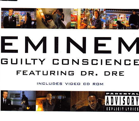 Eminem Featuring Dr. Dre : Guilty Conscience (CD, Single, Enh)