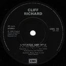 Cliff Richard : Mistletoe & Wine (7", Single, Bla)