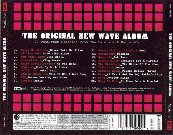 Various : The Original New Wave Album (CD, Comp, Copy Prot.)