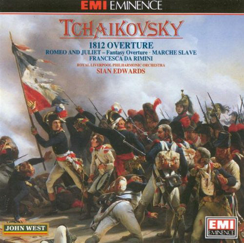 Pyotr Ilyich Tchaikovsky / Royal Liverpool Philharmonic Orchestra, Siân Edwards : 1812 Overture • Romeo And Juliet - Fantasy Overture • Marche Slave • Francesca Da Rimini (CD, Album)