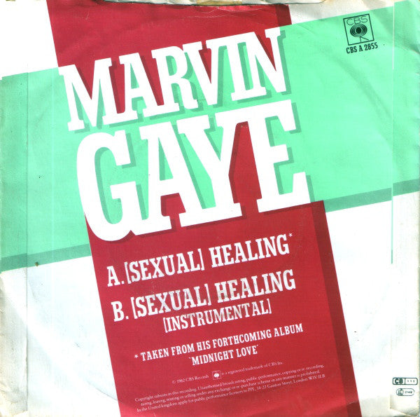 Marvin Gaye : (Sexual) Healing (7", Single, Ora)