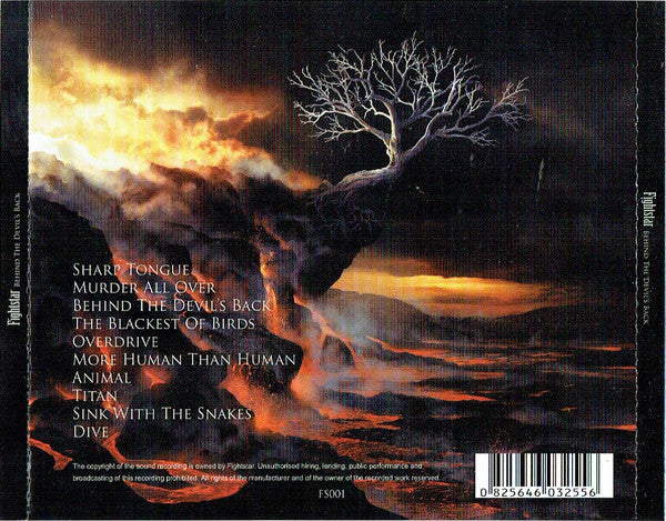 Fightstar : Behind The Devil's Back (CD, Album)