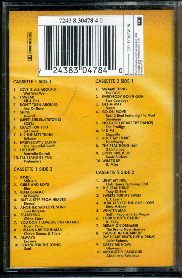 Various : Now That's What I Call Music 28 (2xCass, Comp)