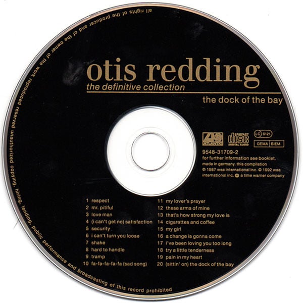 Otis Redding : The Dock Of The Bay - The Definitive Collection (CD, Comp, Mono, RE)