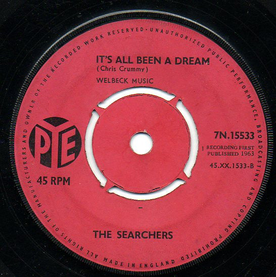 The Searchers : Sweets For My Sweet (7", Single, Pus)