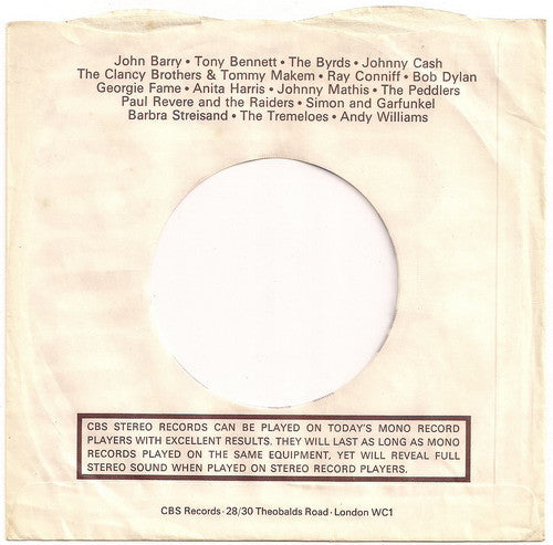 The Tremeloes : (Call Me) Number One (7", Single, Sol)