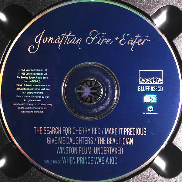 Jonathan Fire*Eater : Tremble Under Boom Lights (CD, EP, Dig)