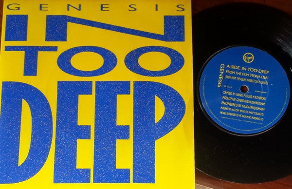 Genesis : In Too Deep (7", Single, Dou)