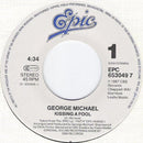 George Michael : Kissing A Fool. (7", Single)