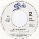 George Michael : Kissing A Fool. (7", Single)