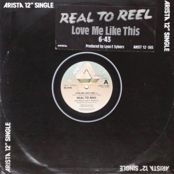 Real To Reel : Love Me Like This (12", Single)