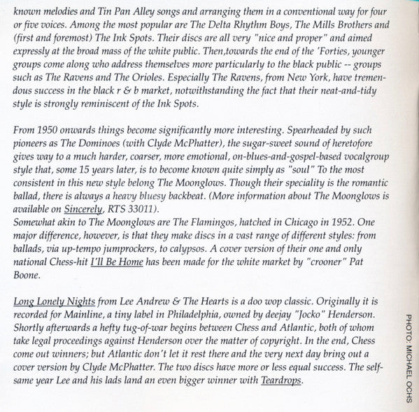 Various : The Roots Of DooWop (CD, Comp, RM)