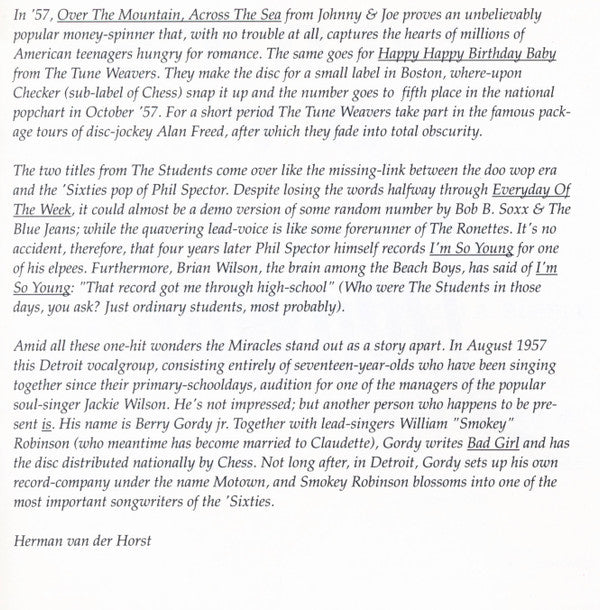 Various : The Roots Of DooWop (CD, Comp, RM)