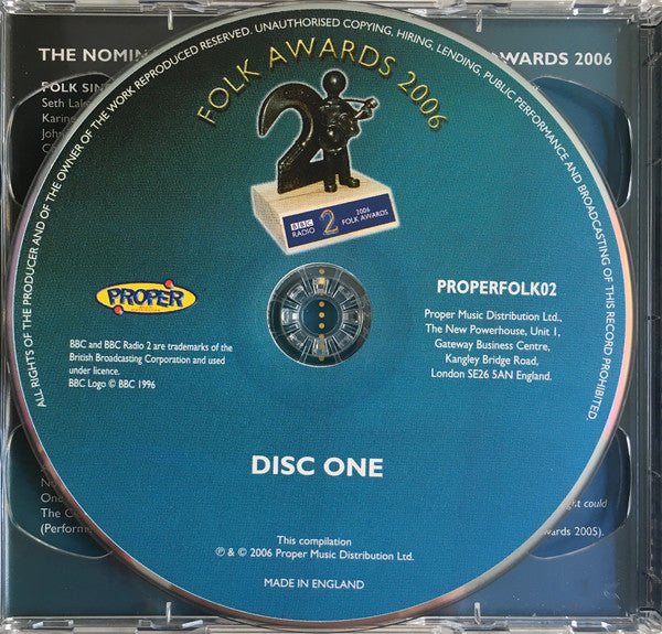 Various : Folk Awards 2006 (2xCD, Comp)