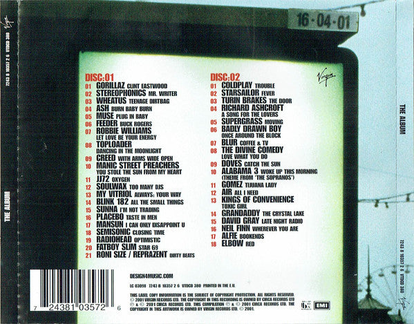 Various : The Album (2xCD, Comp)