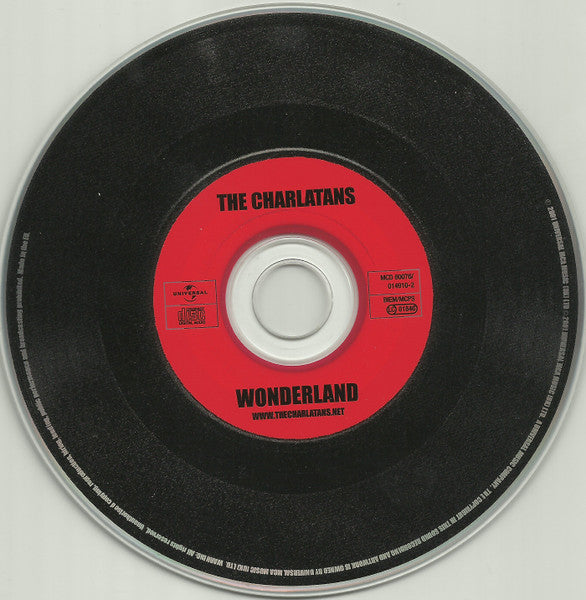 The Charlatans : Wonderland (CD, Album, S/Edition)