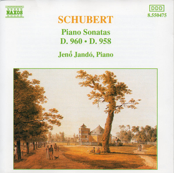 Franz Schubert, Jenö Jandó : Piano Sonatas D. 960 ▪ D. 958 (CD, RE)