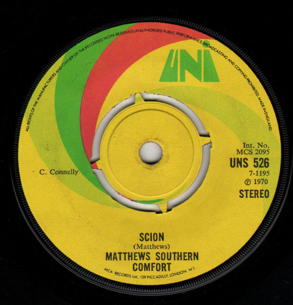 Matthews' Southern Comfort : Woodstock (7", Single)