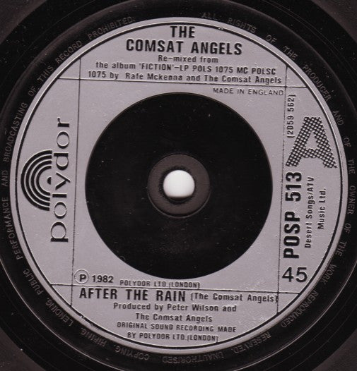 The Comsat Angels : After The Rain (Remix) (7")