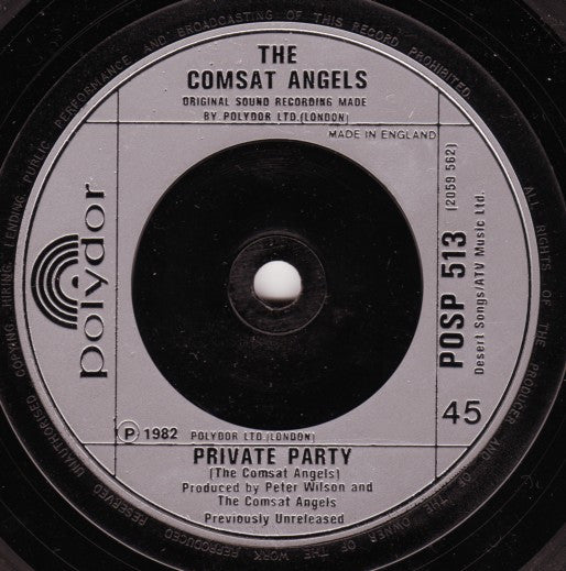 The Comsat Angels : After The Rain (Remix) (7")