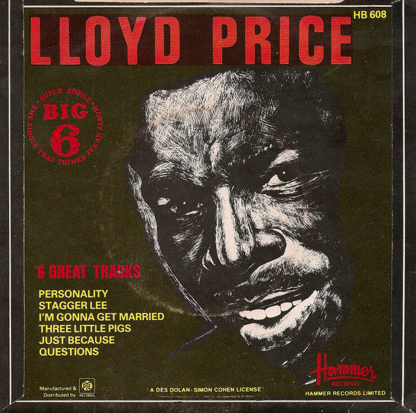 Lloyd Price : The Big Six (7", Single)