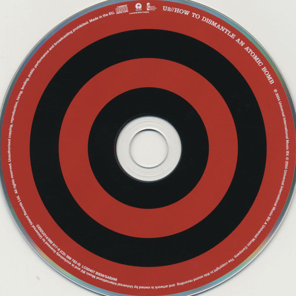 U2 : How To Dismantle An Atomic Bomb (CD, Album + DVD-V, PAL + Num, S/Edition)
