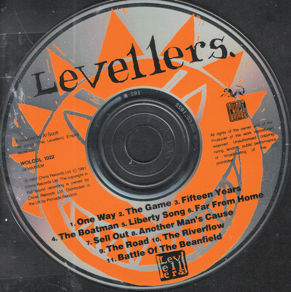 The Levellers : Levelling The Land (CD, Album, RE)