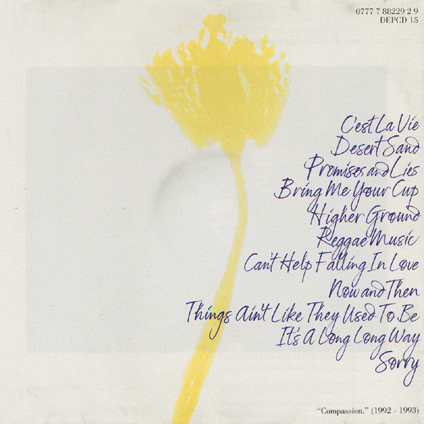 UB40 : Promises And Lies (CD, Album)