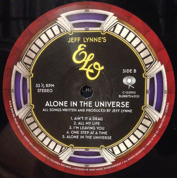 Electric Light Orchestra : Alone In The Universe (LP, Album, 180)