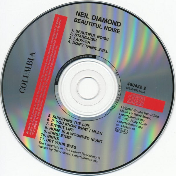 Neil Diamond : Beautiful Noise (CD, Album, RE)