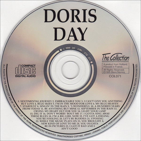 Doris Day : Collection: 25 Songs (CD, Comp)