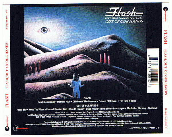Flash (25) : Flash/Out Of Our Hands (CD, Comp)