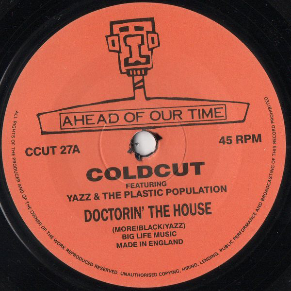 Coldcut : Doctorin' The House (7", Single)