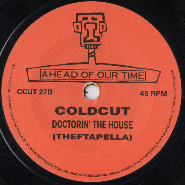 Coldcut : Doctorin' The House (7", Single)