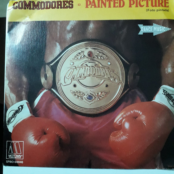 Commodores : Painted Picture  (7", Single, Promo)