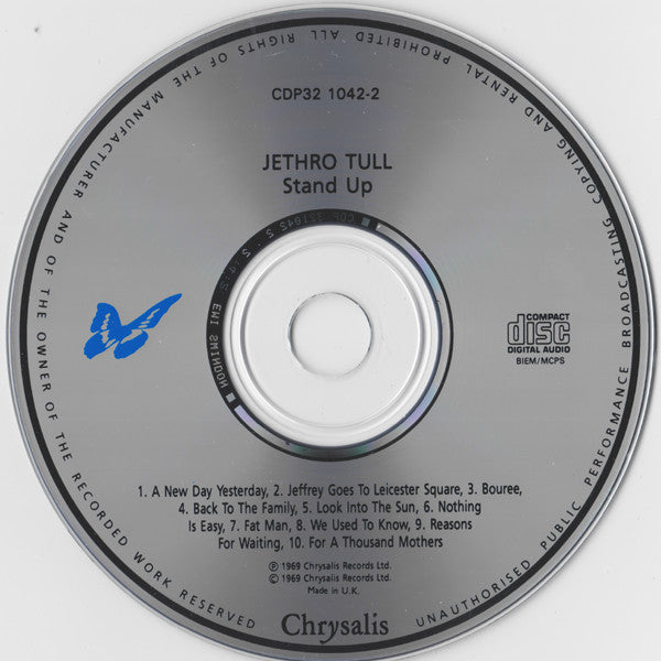 Jethro Tull : Stand Up (CD, Album, RE)