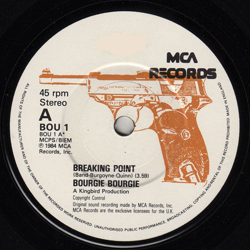 Bourgie Bourgie : Breaking Point (7", Single)