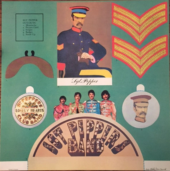 The Beatles : Sgt. Pepper's Lonely Hearts Club Band (LP, Album, RE, RP, Mad)
