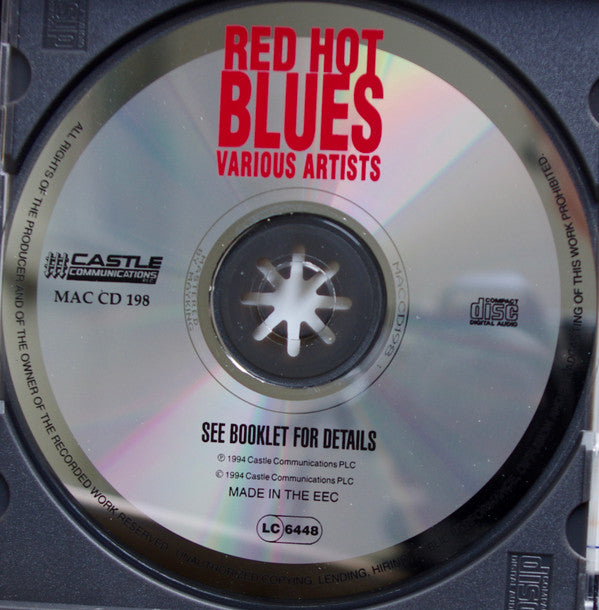 Various : Red Hot Blues (CD, Comp)
