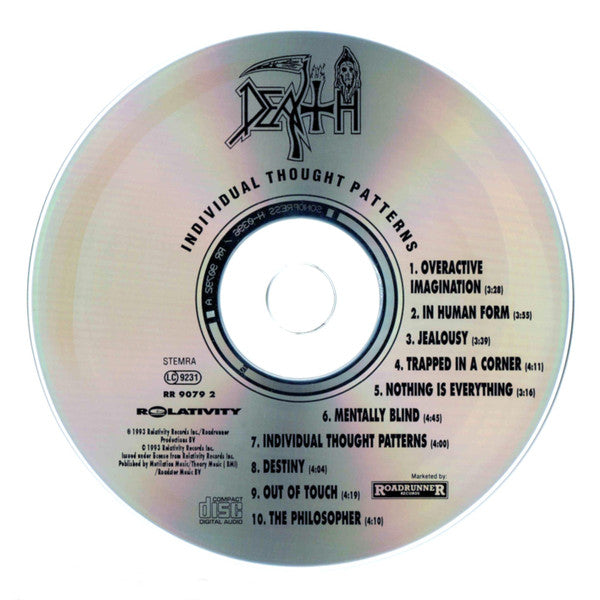 Death (2) : Individual Thought Patterns (CD, Album)