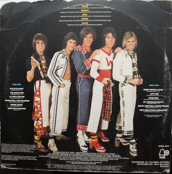 Bay City Rollers : Once Upon A Star (LP, Album)