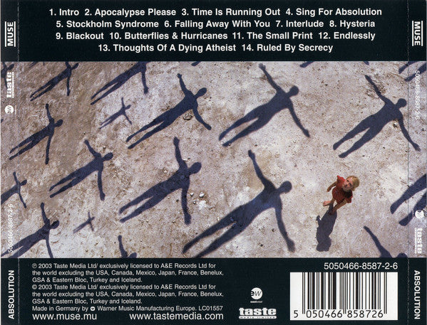 Muse : Absolution (CD, Album)