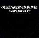 Queen & David Bowie : Under Pressure (7", Single, Bla)