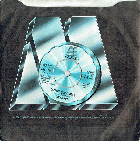 Commodores : Sail On (7", Single, Com)