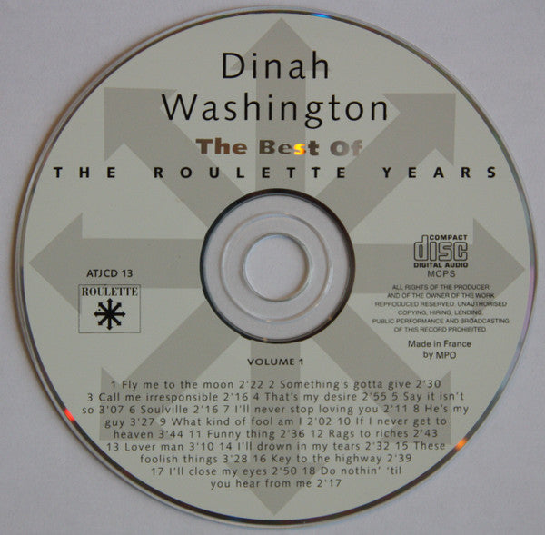 Dinah Washington : The Best Of The Roulette Years (3xCD, Comp + Box)