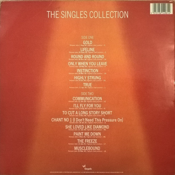 Spandau Ballet : The Singles Collection (LP, Comp, MPO)