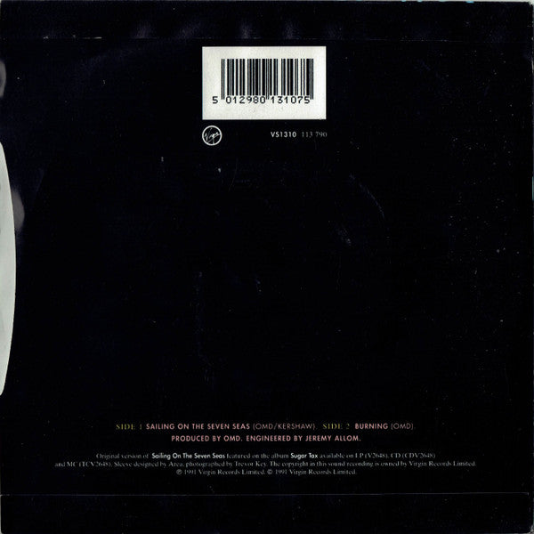 Orchestral Manoeuvres In The Dark : Sailing On The Seven Seas (7", Single, Pap)