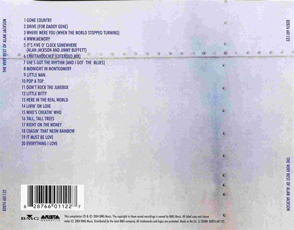 Alan Jackson (2) : The Very Best Of Alan Jackson (CD, Comp)