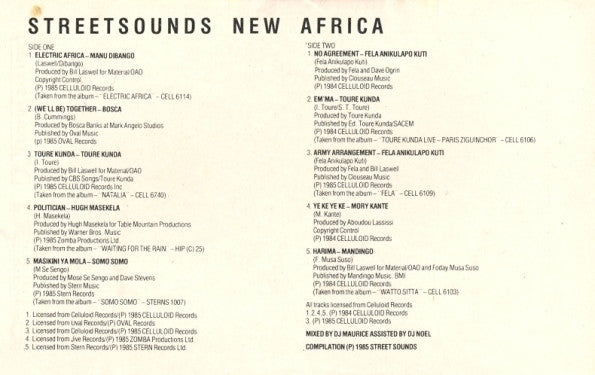 Various : New Africa (Cass, Comp, Mixed)